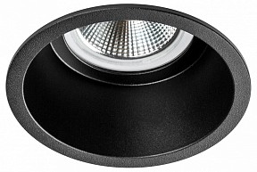 Встраиваемый светильник Lightstar Levigo Base черный арт. 010057