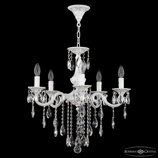Подвесная люстра Bohemia Ivele Crystal AL7801 металл арт. AL78101/5/175 B WMN