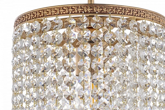 Люстра на штанге Arti Lampadari Stella Gold золото арт. Stella E 1.5.20.101 G