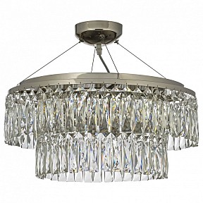 Подвесная люстра Arti Lampadari Acquaro никель арт. Acquaro E 1.5.D50.100 NP