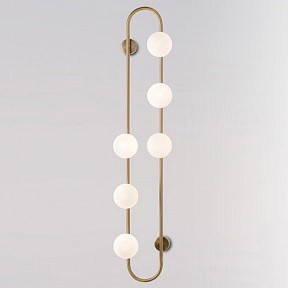 Накладной светильник Imperiumloft HOOP WALL золото арт. HOOP-WALL01