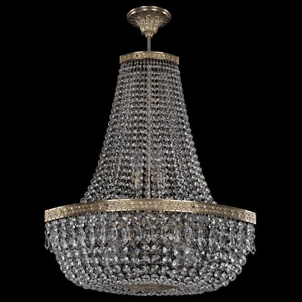Светильник на штанге Bohemia Ivele Crystal 1901 кремовый арт. 19013/H2/55IV Pa