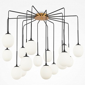 Потолочная люстра Maytoni Branch желтый арт. MOD176PL-16G