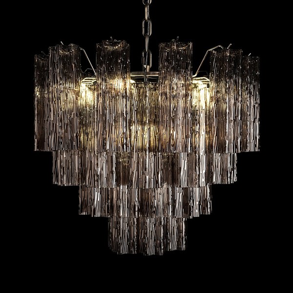 Подвесная люстра Loft it Murano бронза арт. 10580/600 Smoke