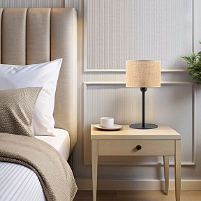 Настольная лампа декоративная TK Lighting Juta черный арт. 5552 Juta