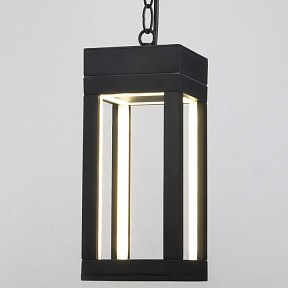 Подвесной светильник Elektrostandard Frame черный арт. 1528 TECHNO LED черный