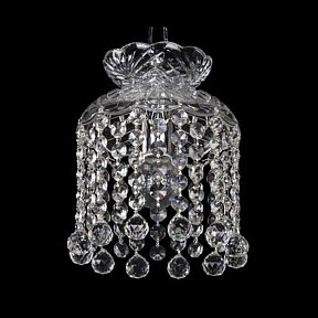 Подвесной светильник Bohemia Ivele Crystal 1478 металл арт. 14781/15 Ni Balls