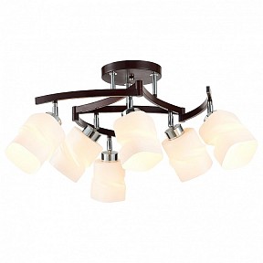 Потолочная люстра Citilux Берта коричневый арт. CL126162