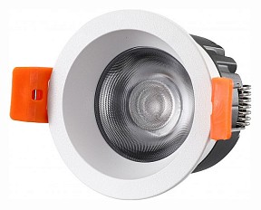 Встраиваемый светильник iLedex Technical Mars белый арт. 107-7W-D64-4000K-24DG-WH