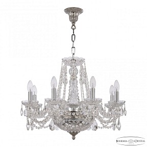 Подвесная люстра Bohemia Ivele Crystal 1451 никель арт. 1451/8/160/250 Ni