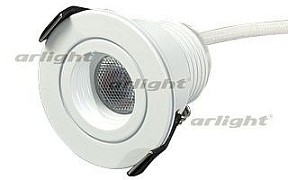 Встраиваемый светильник Arlight  белый арт. LTM-R45WH 3W Warm White 30deg