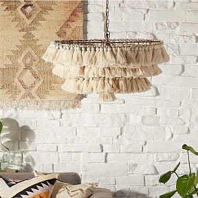Подвесная люстра Imperiumloft Tassel латунь арт. TASSEL01