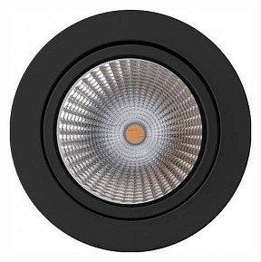 Накладной светильник Arlight SP-FOCUS-R120-16W Warm3000 (BK, 24 deg, 230V) черный арт. 029533