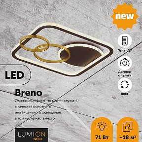 Накладной светильник Lumion Breno черный арт. 5246/71CL