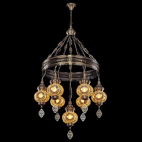 Подвесная люстра Citilux Каир бронза арт. CL419165