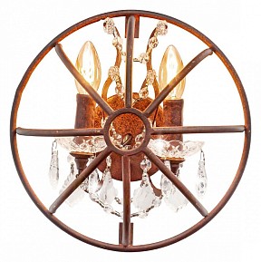 Бра Loft it Foucaults Orb Crystal коричневый арт. LOFT1897W