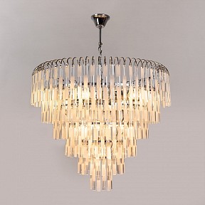 Подвесная люстра Arte Lamp Eliza серый арт. A1009SP-10CC