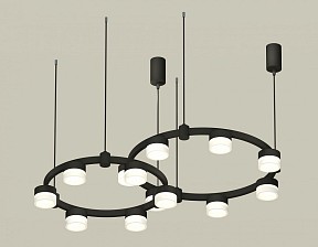 Подвесная люстра Ambrella Light XR черный арт. XR92091002