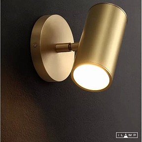 Бра iLamp Plum латунь арт. 8860W BR-BK