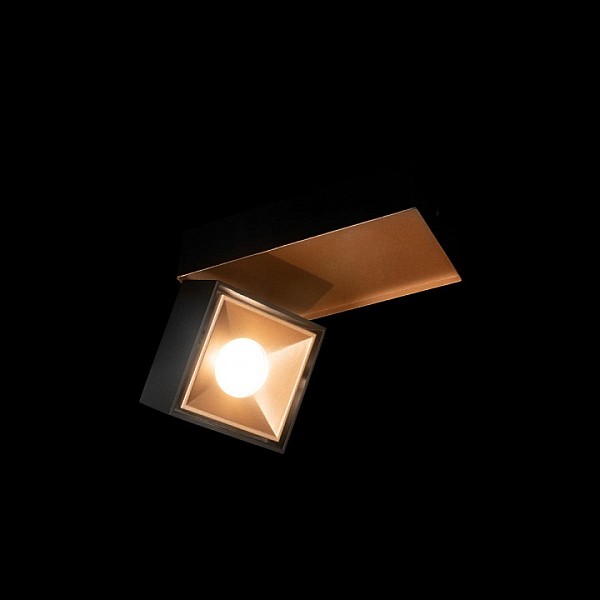Накладной светильник Loft it Knof желтый арт. 10324/B Gold Black