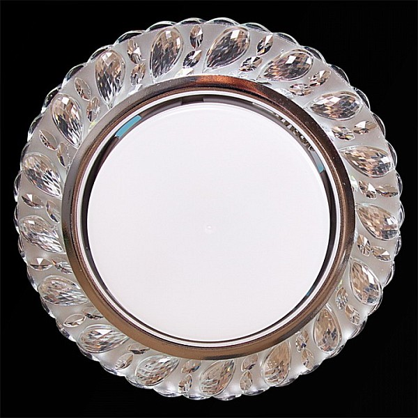 Встраиваемый светильник Reluce 53412-1 неокрашенный арт. 53412-9.0-001PL GX53+LED4W CL