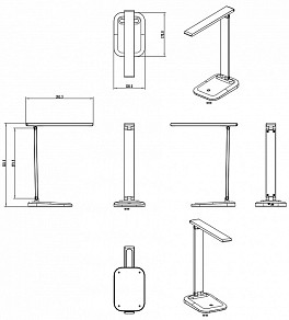Настольная лампа офисная Arte Lamp London черный арт. A5124LT-1BK