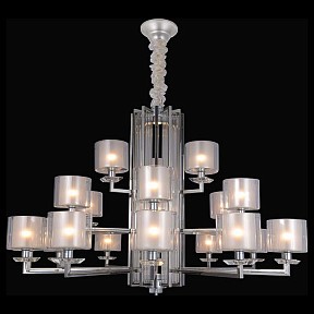 Подвесная люстра Newport 4400 металл арт. 4412+6+3/C chrome