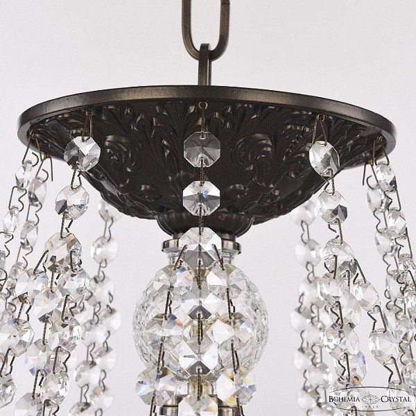 Подвесная люстра Bohemia Ivele Crystal AL1613 бронза арт. AL16313/10/300 PD