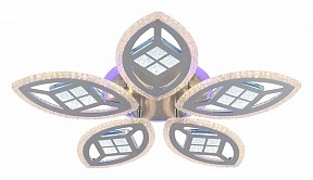 Потолочная люстра Escada Algol белый арт. 10216/5LED BL