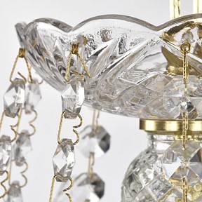 Подвесная люстра Bohemia Ivele Crystal 101 золото арт. 101/10/165 G