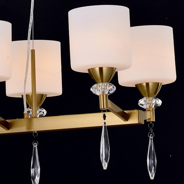 Подвесная люстра ILLUMICO BRASS KELTIC золото арт. IL5182-8LLS-29 BRASS KELTIC