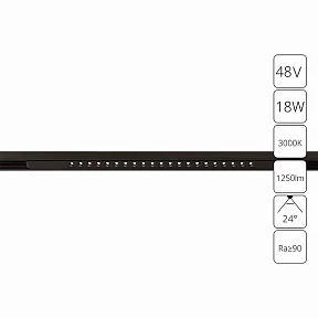 Встраиваемый светильник Arte Lamp Optima черный арт. A7287PL-1BK
