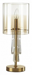 Настольная лампа декоративная Odeon Light Nicole коричневый арт. 4886/1T