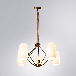 Подвесная люстра Arte Lamp Cassel медь арт. A5454LM-5PB