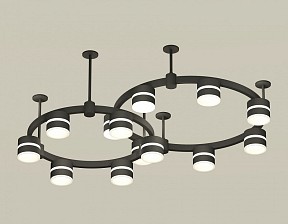 Подвесная люстра Ambrella Light XR черный арт. XR92221001