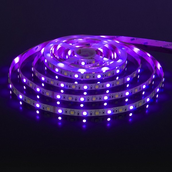 Лента светодиодная Elektrostandard 24V 60Led 14,4W IP20 RGBW белый арт. a053731