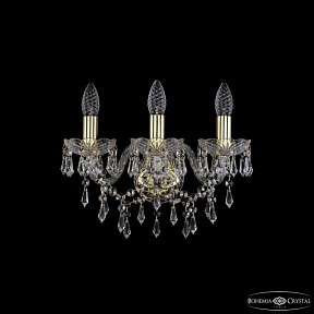 Бра Bohemia Ivele Crystal 1403 золото арт. 1403B/3/141 G
