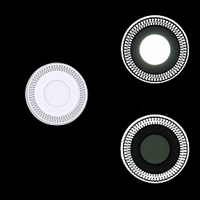 Встраиваемый светильник Reluce  белый арт. 63903-9.0-001RD LED3+3W WT