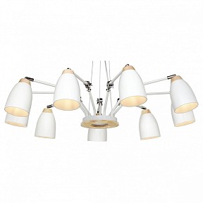 Подвесная люстра Loft it Watchman белый арт. LOFT4402/9WH
