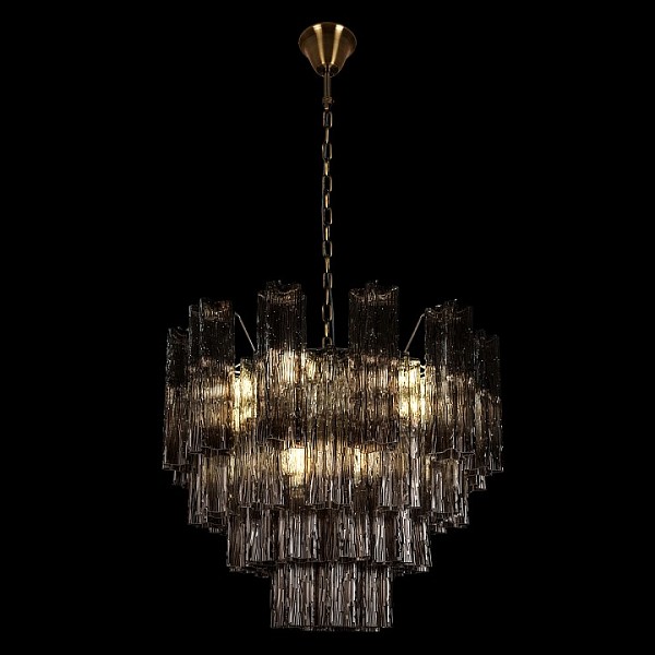 Подвесная люстра Loft it Murano бронза арт. 10580/600 Smoke
