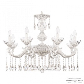 Подвесная люстра Bohemia Ivele Crystal AL7801 белый арт. AL78101/8/250 A WMN P Clear/M-1H