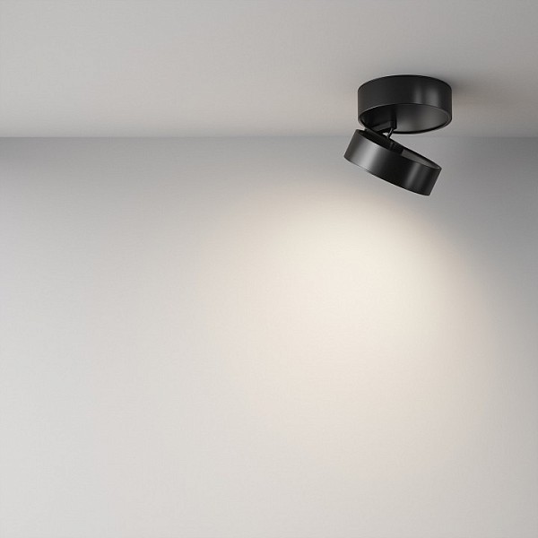 Накладной светильник Maytoni Onda черный арт. C024CL-18W4K-B-1