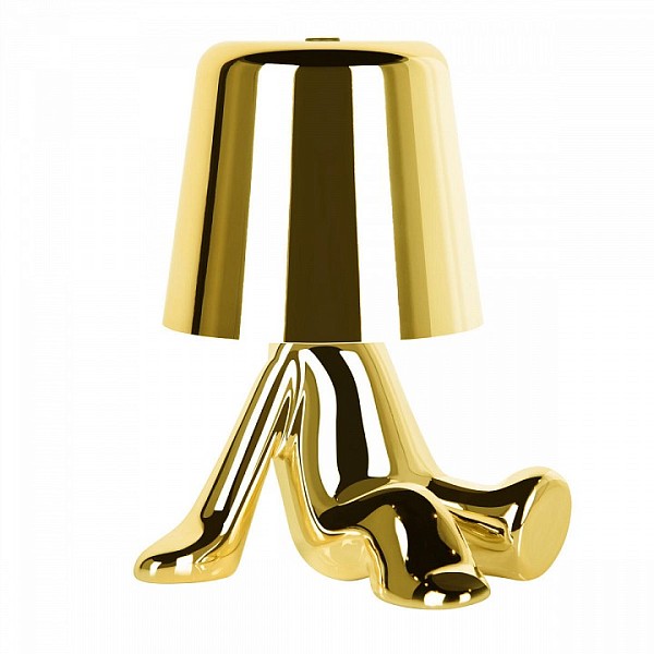 Настольная лампа декоративная Loft it Brothers желтый арт. 10233/B Gold