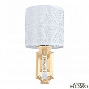 Бра Arte Milano Florentia-2097 белый арт. 302097/1W Wh/Gd