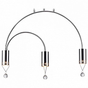 Подвесной светильник Vele Luce Pioggia серый арт. VL4283P03
