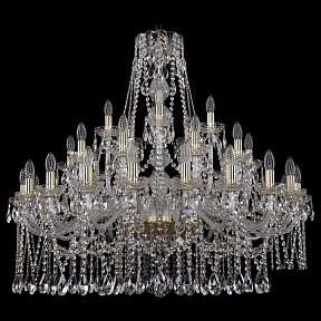 Подвесная люстра Bohemia Ivele Crystal 1413 золото арт. 1413/20+10+5/360/G