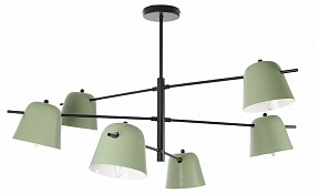 Люстра на штанге MyFar Clementine черный арт. MR2281-6С