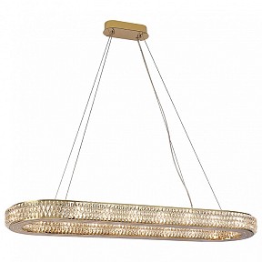 Подвесной светильник Newport MELODY золото арт. 8560/100 C oval gold polished