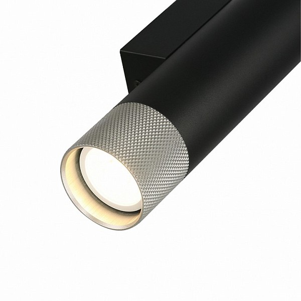 Бра iLedex Delta черный арт. 2365-2 BK+SL