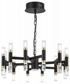 Подвесная люстра Lightstar Iris черный арт. 734247